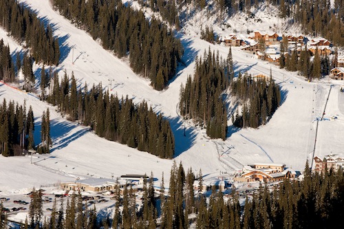 Sun Peaks Ski Hill