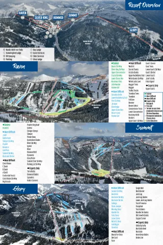 Whitewater Ski Resort trail map (click to see larger version) Whitewater Ski Resort trail map