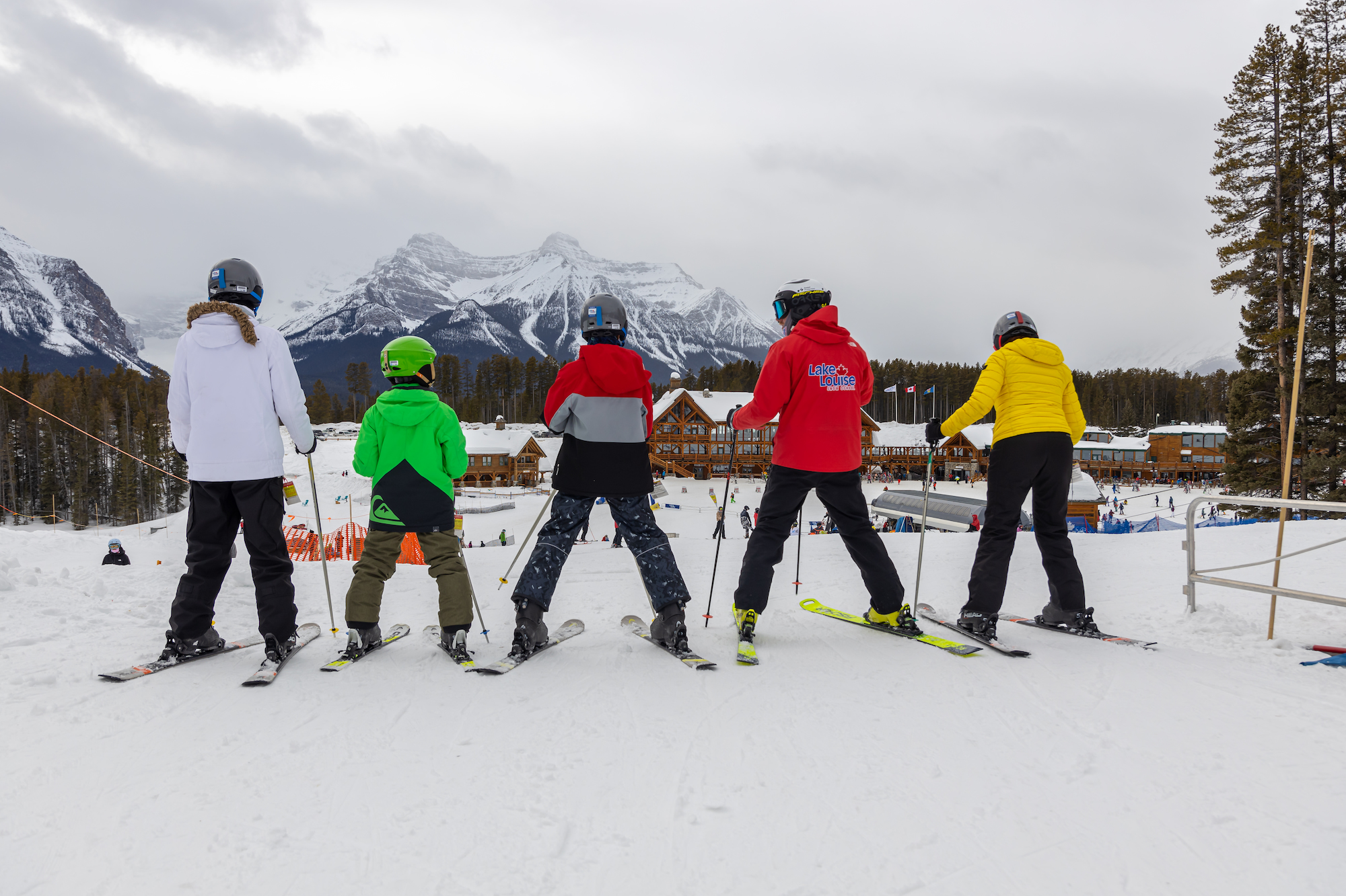 Learning to ski at Lake Louise makes New Canadians at home on snow