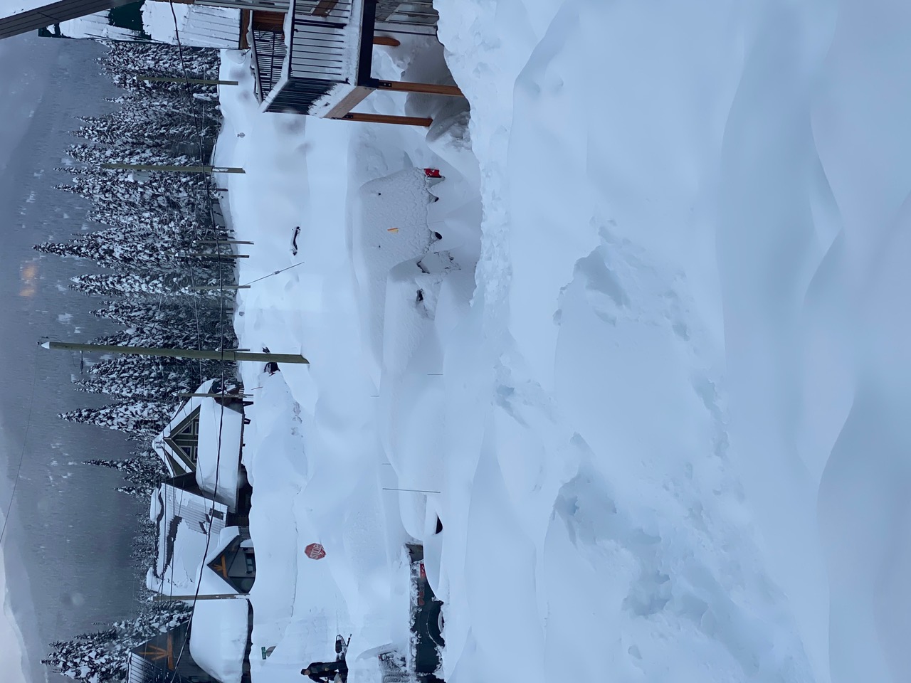 Powder King snow dump Bryce Fortune photo