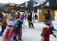 Kids Skiing Fernie Alpine Resort