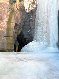 Maligne Canyon, naida design, Alberta, Canada