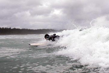 Surfing - Westcoast, BC Canada