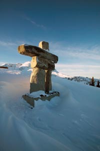 Inukshuk Whistler Blackcomb,BC, Canada