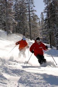 Skiing Panorama, BC Canada