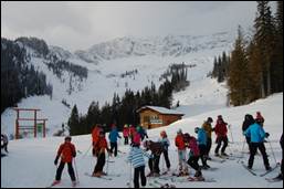 Top of Elk at Fernie Alpine Resort on Saturday Nov. 26th