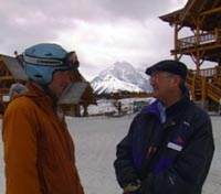 Charlie Locke at Lake Louise 