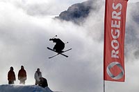 Ski Jump at Sunshine Village, Alberta