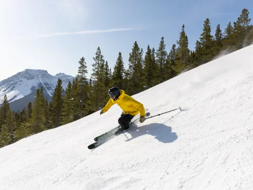 Castle Mountain Alberta spring skiing Nick Nault_Snowseekers