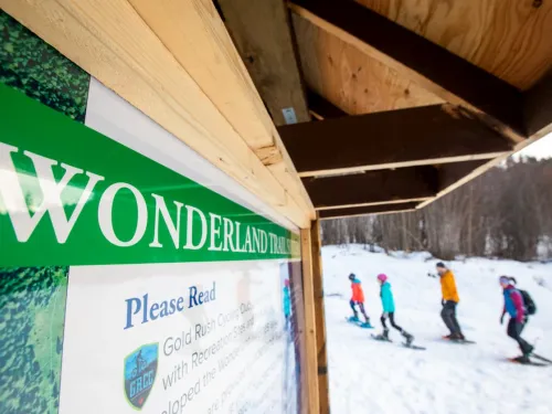 Wonderland trails winter Quesnel