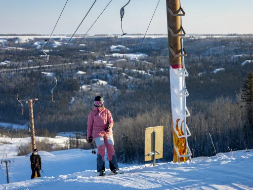 Fairview ski hill, Alberta