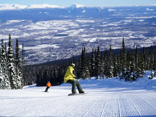 Skiing Hudson Bay