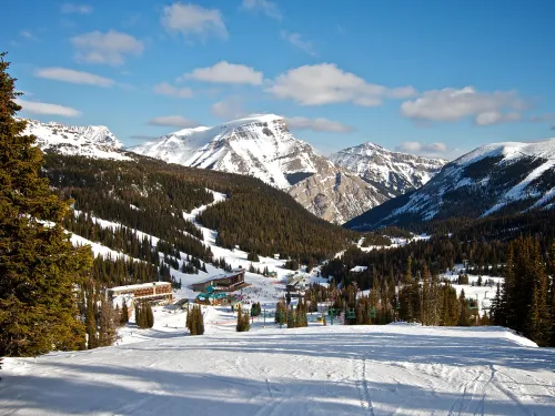 Sunshine Village main village area Banff AB