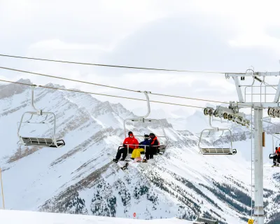 Lake Louise opening day 2023 Karl Lee SnowSeekers