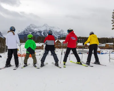 Lake Louise AB Lake Louise Ski Resort ski lesson lodge of ten peaks