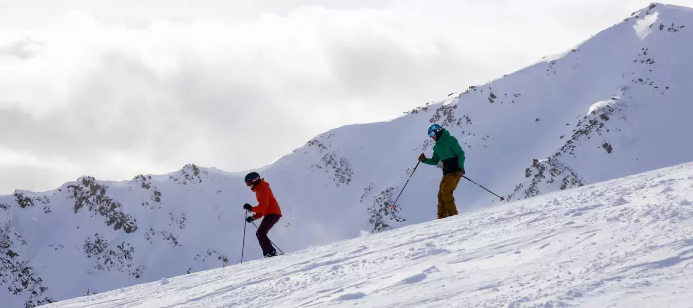 Jasper Marmot Albert #SkiNorthAB skiing 