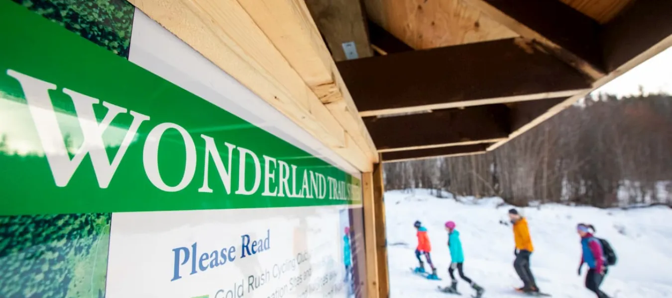 Wonderland trails winter Quesnel