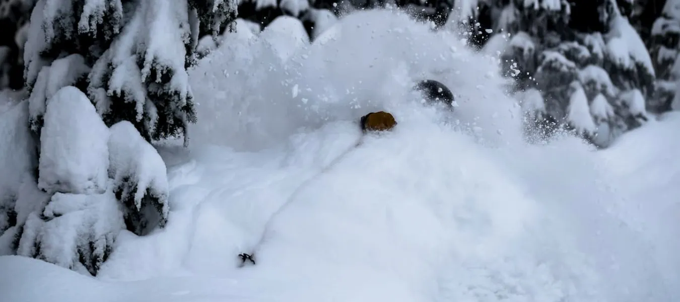 Snow in Western Canada