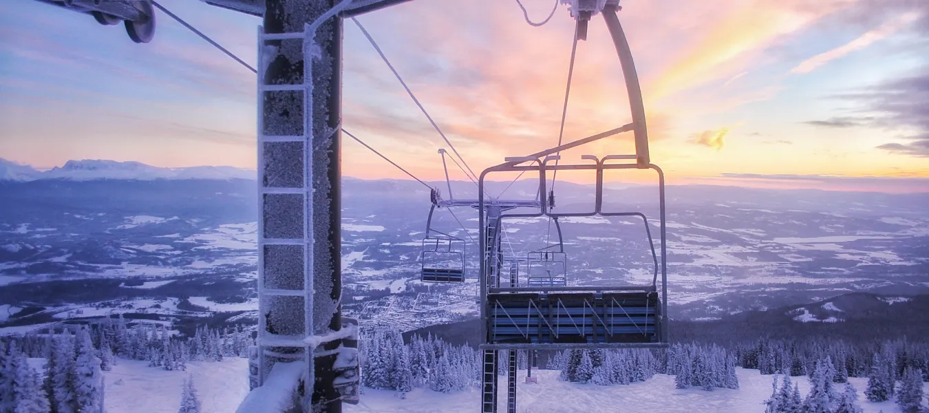 Sunset at Hudson Bay Mountain 