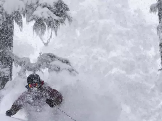 Skiing in Western Canada