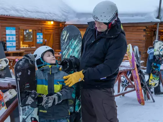 Whispering Pines Ski Area Clear Hills County AB Paul Lavoie