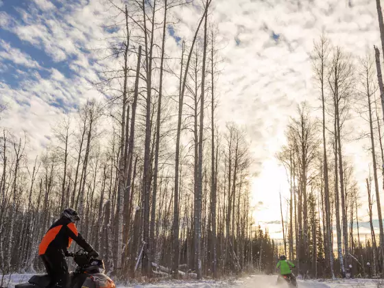 Fox Creek AB Golden Triangle snowmobile Paul Lavoie SnowSeekers