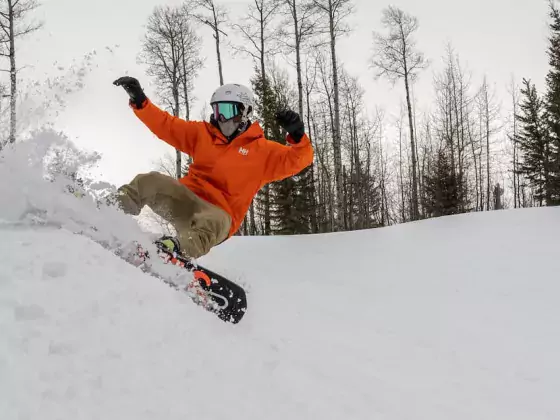 Grande Prairie AB Nitehawk Terrain Park snowboarding