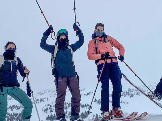 Indigenous Women Outdoors British Columbia Backcountry skills