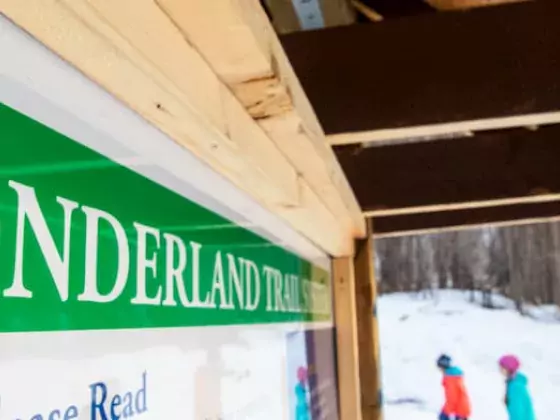 Wonderland trails winter Quesnel