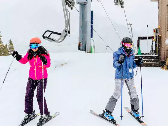Nakiska Alberta Kananaskis #NewSkiAB ski lessons