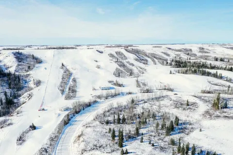 Fairview Ski Hill Mighty Peace Alberta