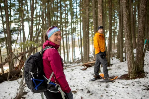 Winter Quesnes Wonderland trails