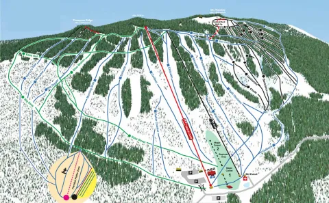 Mount Timothy Trail Map