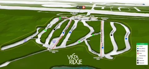 Wood Buffalo/Vista Ridge trail map