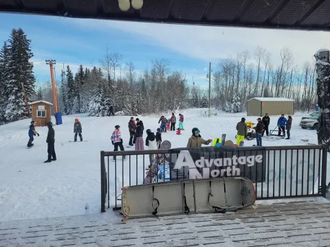 Manning Ski Hill, Mighty Peace, Alberta