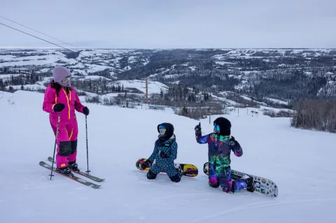 Top of Fairview Ski Hill, Mighty Peace Alberta