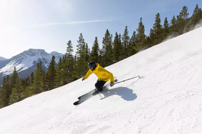Castle Mountain Alberta spring skiing Nick Nault_Snowseekers