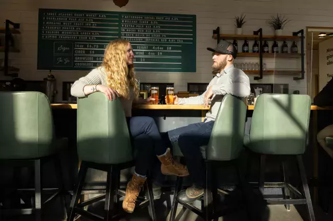 Hinton AB Folding Mountain Brewery #SkiNorthAB