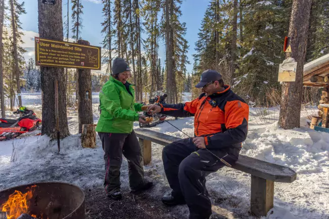 Fox Creek AB Golden Triangle snowmobile Paul Lavoie SnowSeekers