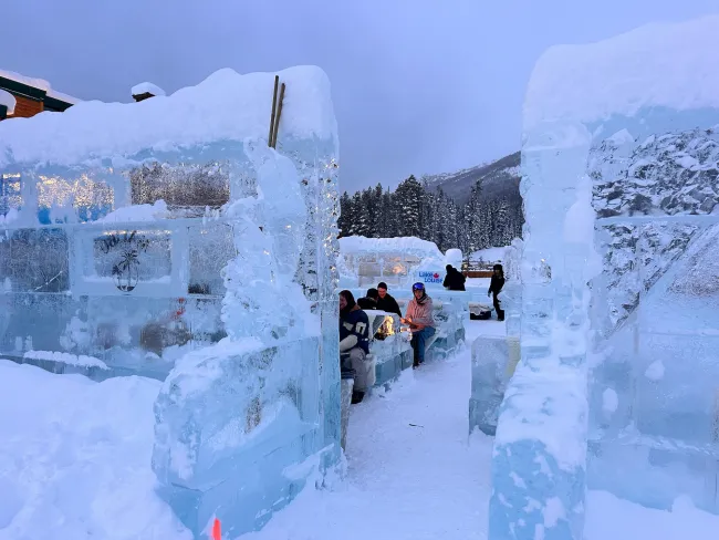 Lake Louise ice bar