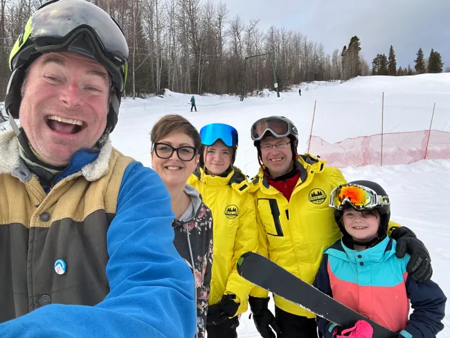 Spring Lake Ski Hill Peace River Mighty Peace skiing Alberta