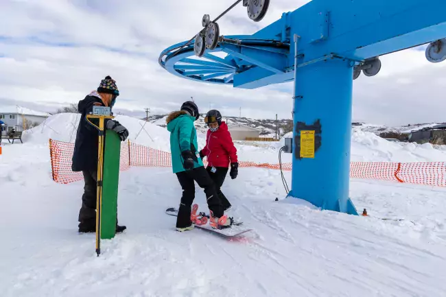 Snowboarding Misery Mountain Peace River Alberta Paul Lavoie