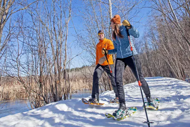 Snowshoeing Quesnel BC Bonnie Grenon
