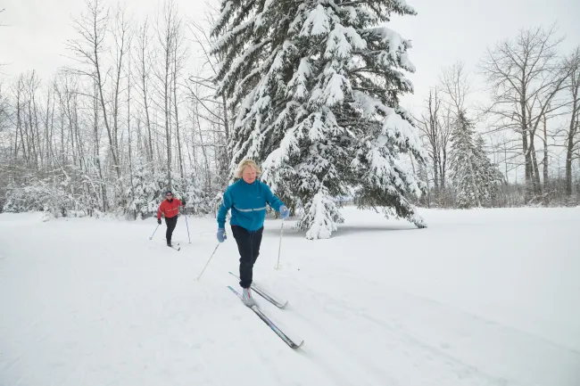 cross-country skiing in Whitecourt