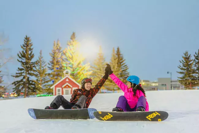 Calgary WinSport Learn to Snowboard Ski