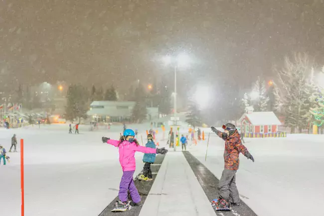 WinSport Calgary Learning to Snowboard and Ski