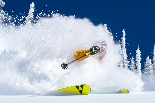 GoldRush heli skiing ROAM adventures Steve Ogle photo powder skier