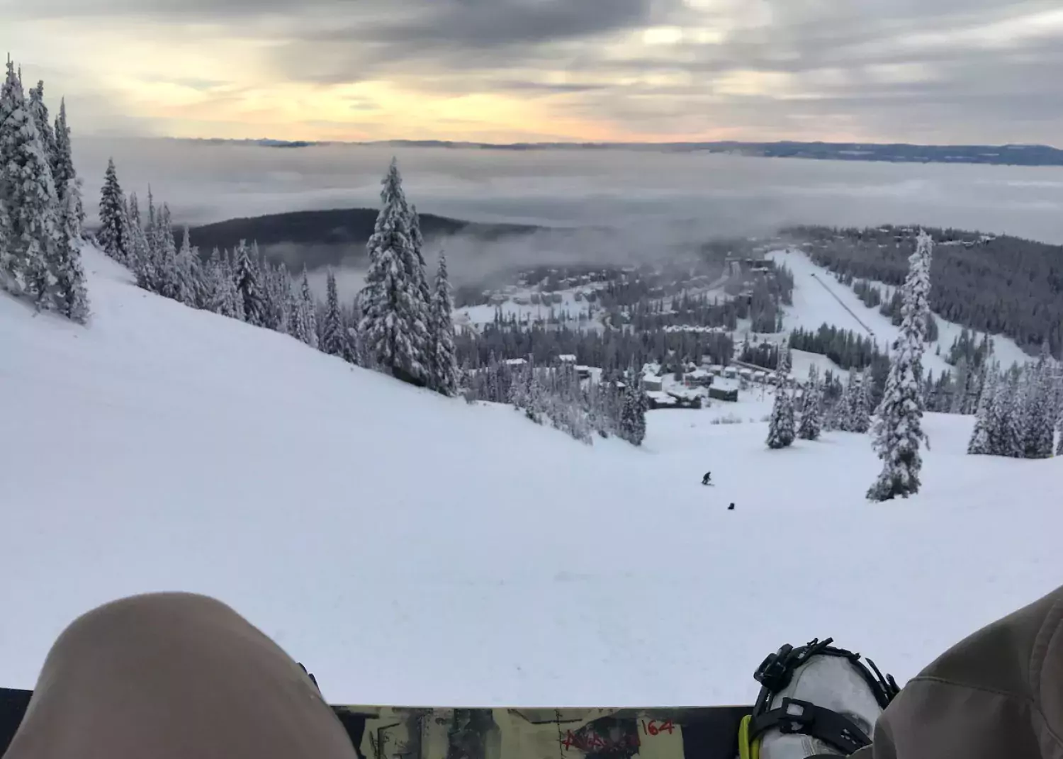 Doc Pow strapping in at Silver Star Jim Barr