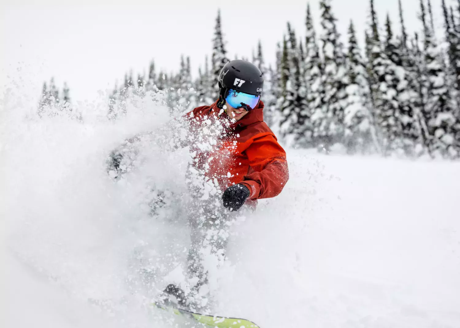 Fresh pow on a Wednesday. Hudson Bay Mountain Resort Smithers BC Marty Clemens