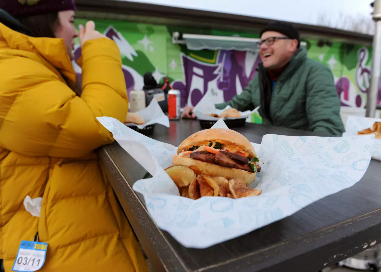 Food at the Edmonton Ski Club